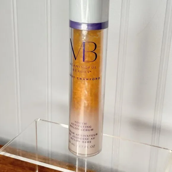 Meaningful Beauty Youth Activating Melon Serum Cindy Crawford 1.7 oz Sealed - Picture 2 of 6